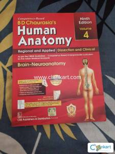 BD Chaurasia's Human Anatomy volume 4 ninth edition