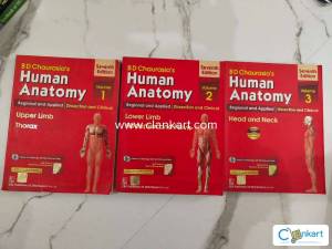 BD Chaurasia's Human Anatomy - Vol 1,2,3,4 - Set of 4 Books