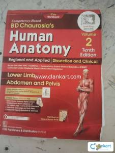 BD Chaurasiya anatomy textbook  all 4 volume