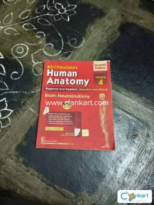 BD chaurasia's human anatomy volume 3 and 4