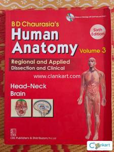 BD chaurasia Human anatomy volume 3 for dental students