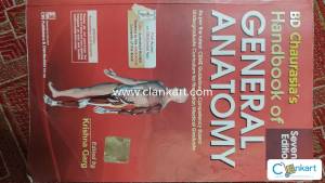BD chaurasia handbook of general anatomy 7th edition