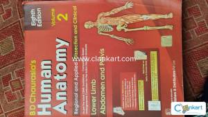 BD chaurasia human anatomy volume 2 8th edition