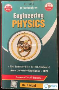 BE/Btech engineering physics for 1year