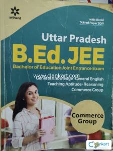 B.Ed. JEE Uttar Pradesh for Commerce Group