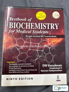 BIOCHEMISTRY FOR MEDICAL STUDENTS MBBS