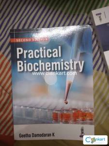 BIOCHEMISTRY PRACTICAL BOOK IN GREAT QUALITY GREAT RATE NEGOTIABLE RAT