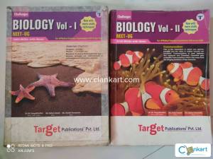 BIOLOGY TARGET (CHALLENGER) NEET UG VOLUME 1 AND 2