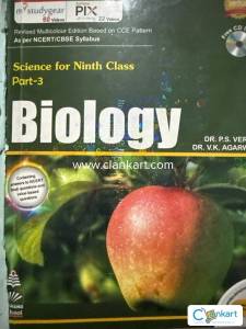 BIOLOGY : Science for Ninth Class Part- 3, PB....Verma P S