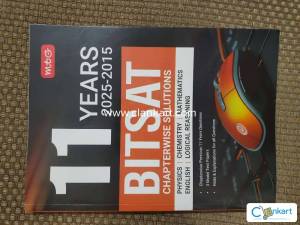 BITSAT 11 YEARS CHAPTER-WISE PYQ WITH SOLUTIONS AND 3 MOCK TESTS