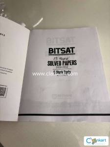 BITSAT 13 YEARS SOLVED PAPERS & 5 MOCK TESTS