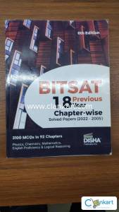 BITSAT 18 Previous Year Chapter-wise Solved Papers