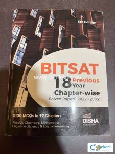 BITSAT 18 Previous Year Chapter-wise Solved Papers (2022 - 2005) 6th E