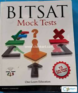 BITSAT Mock Tests - Pearson - 15 Fully solved Mock Tests