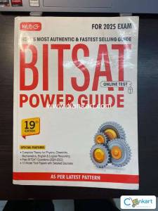 BITSAT POWER GUIDE FOR 2025 EDITION