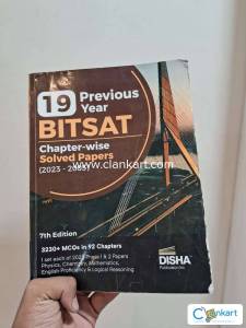 BITSAT Previous year question papers