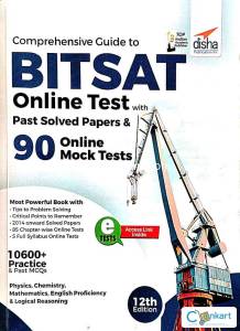 BITSAT SOLVED PAPERS-90 ONLINE MOCK TESTS