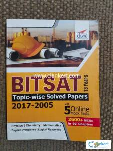BITSAT TOPIC-WISE SOLVED PAPERS 2017-2005
