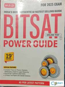 BITSAT guide BOOK