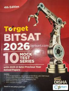 BITSAT mock test series by disha publication