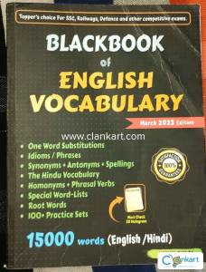 BLACK BOOK OF ENGLISH VOCABULARY