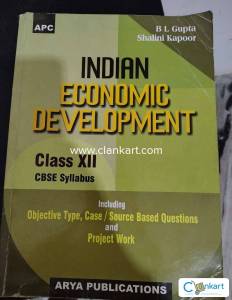 BL Gupta, Shalini Kapoor Indian economic development