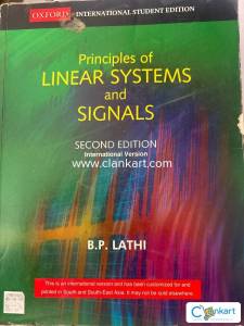 BP LATHI : PRINCIPLES OF LINEAR SYSTEMS & SIGNALS