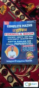 BRAHMASTRA Complete Maths Multicolored Formula Book Third Edition Hind