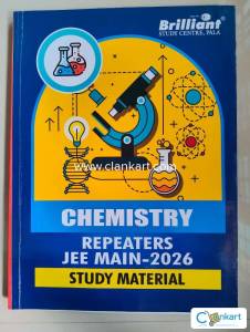 BRILLIANT PALA NCERT JEE Mains CHEMISTRY STUDY MATERIAL