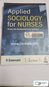 Sociology book BSc Nursing, Applied SOCIOLOGY for NURSES 2nd edition