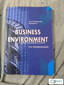 BUSINESS ENVIRONMENT