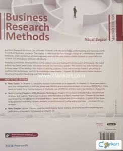 BUSINESS RESEARCH METHODS for MBA