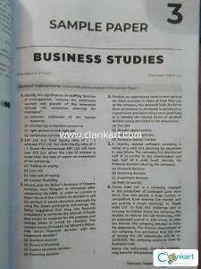 BUSINESS STUDIES CBSE Sample Paper Current Year