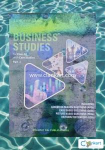 BUSINESS STUDIES for class 12 with Case Studies GUIDE (BBA,C.A,B.COM)