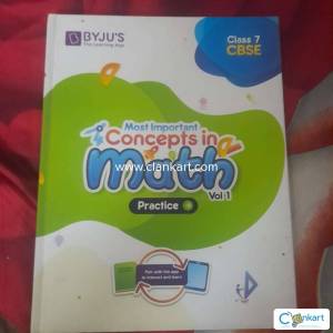 BYJU's Most Important Concepts,Vol1,2,3 For Class 7 (Set of 3)