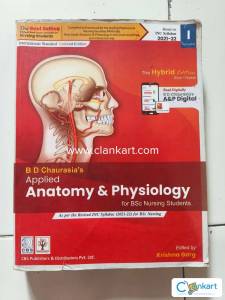 B D Chaurasia's Applied Anatomy and Physiology for Bsc Nursing