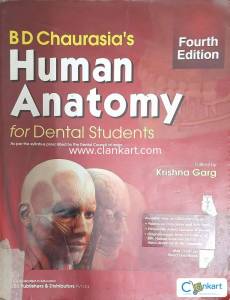 B D Chaurasia's Human Anatomy for Dental students- 4th edition