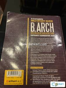 B arch Bachelor of architecture