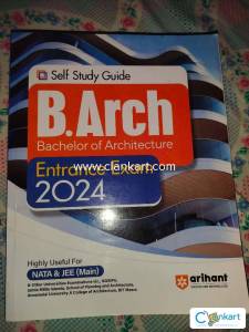 B arch entrance exam 2024 for nata and jee mains