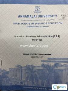 Bachelor of business administration (BBA) THRID YEAR