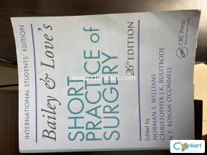 Bailey & Love's- Short practice of surgery (26th edition)