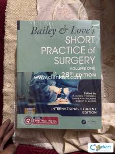 Bailey & Loves short practice of Surgery 28th Ed. Volume 1+2