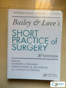 Bailey and Loves Short practice of surgery 26th edition