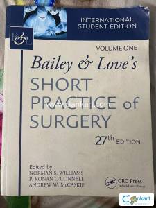 Bailey and love 27th edition