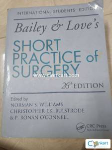 Bailey and love short practice of surgery 26th edition