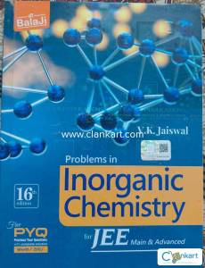 Balaji Inorganic Chemistry + Solutions Manual