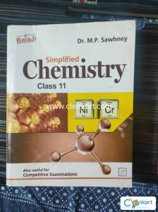 Balaji Simplified Chemistry for Class 11