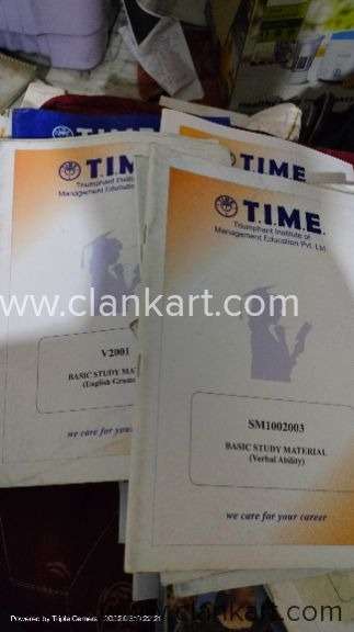 Bank preparationMBA Time institute books