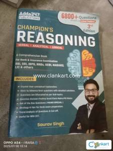 Banking & Finance Exam Reasoning best book