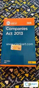 Bare Act of Company Law for LLB Students